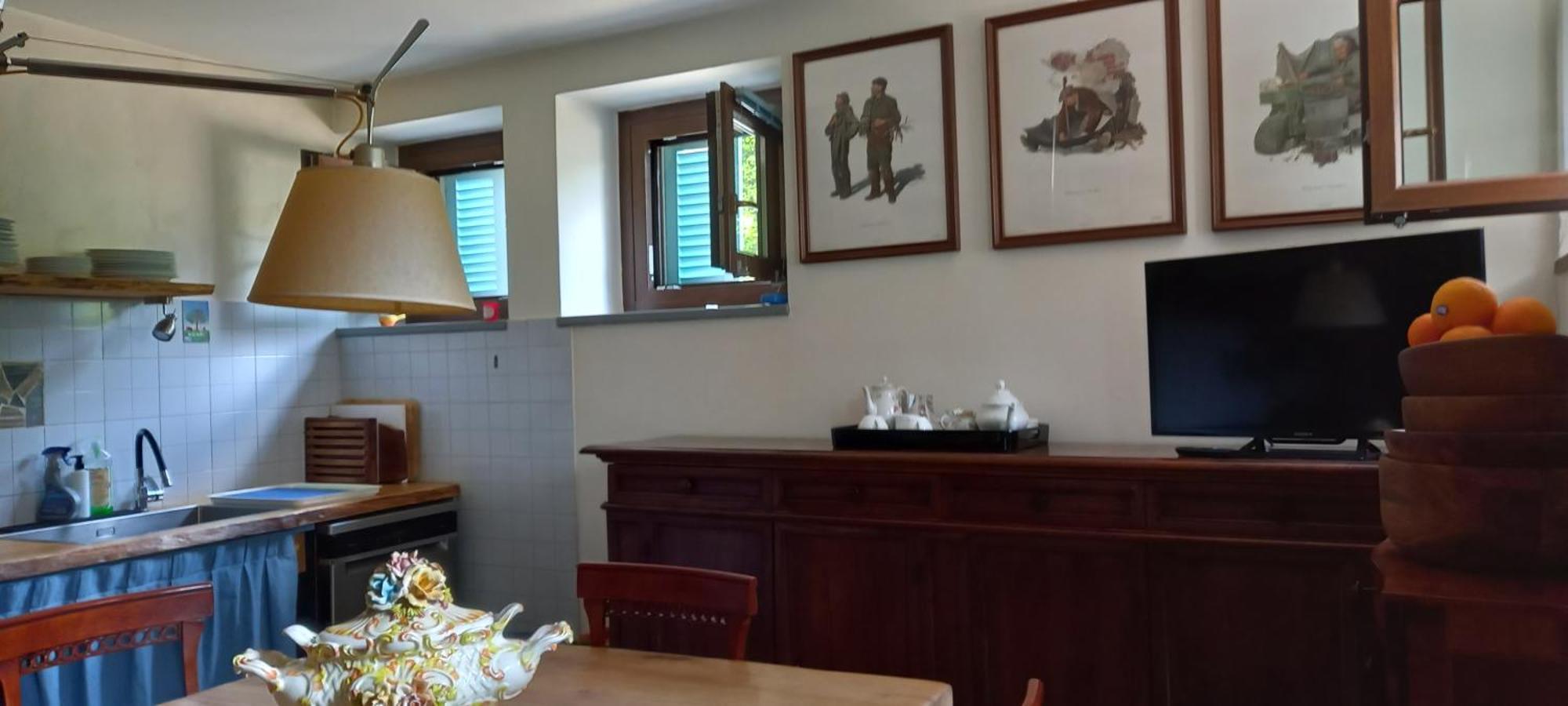 Al Casale Da Rossana Villa Santo Bagnena Bagian luar foto